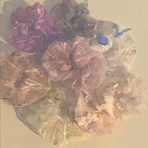 butterfly scrunchies